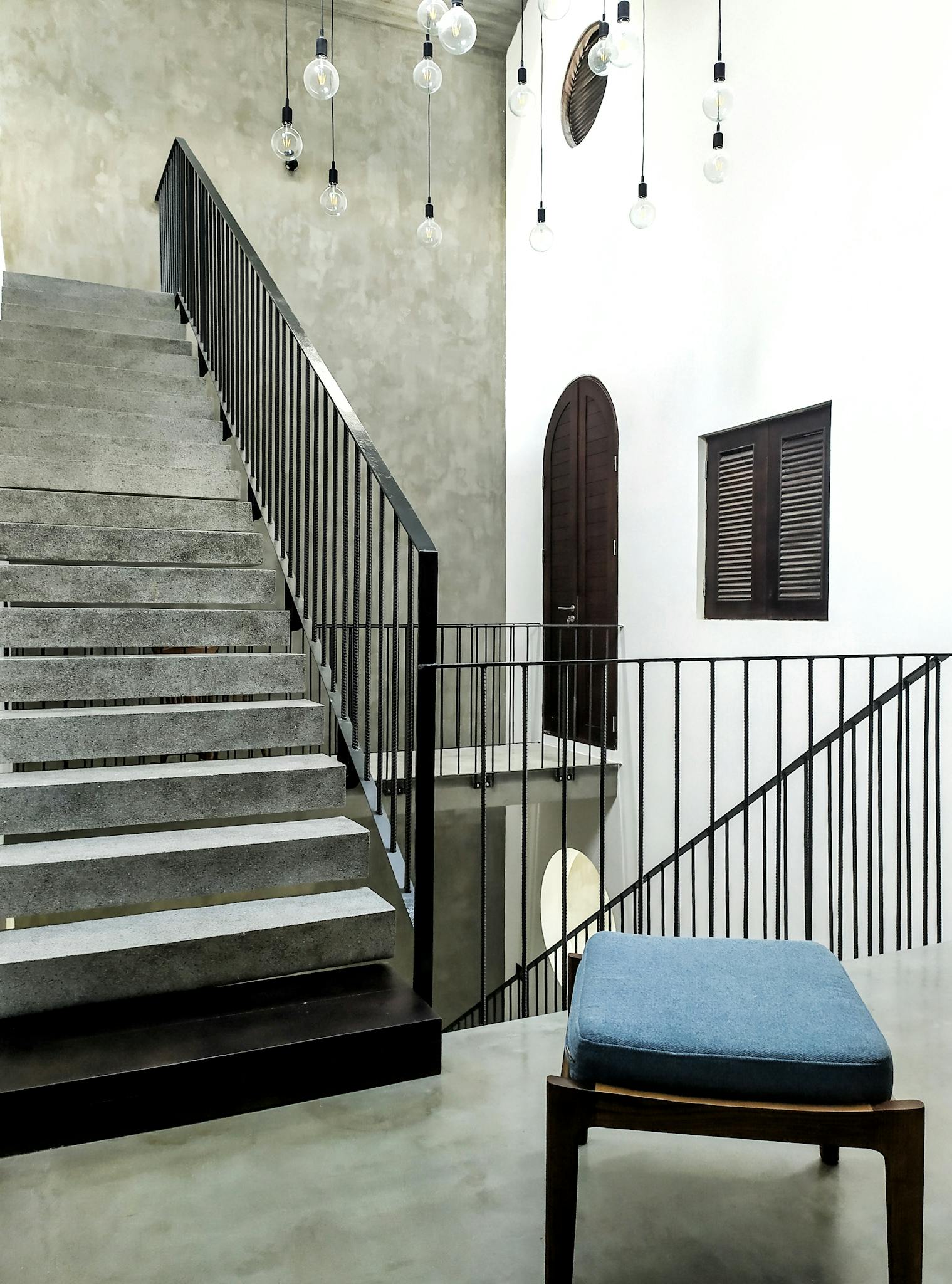 Stool in Staircase